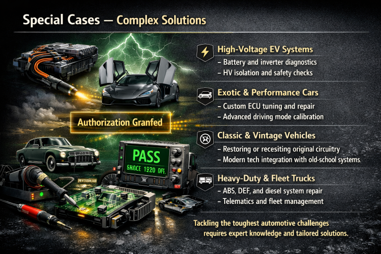 Special Cases — Complex Solutions